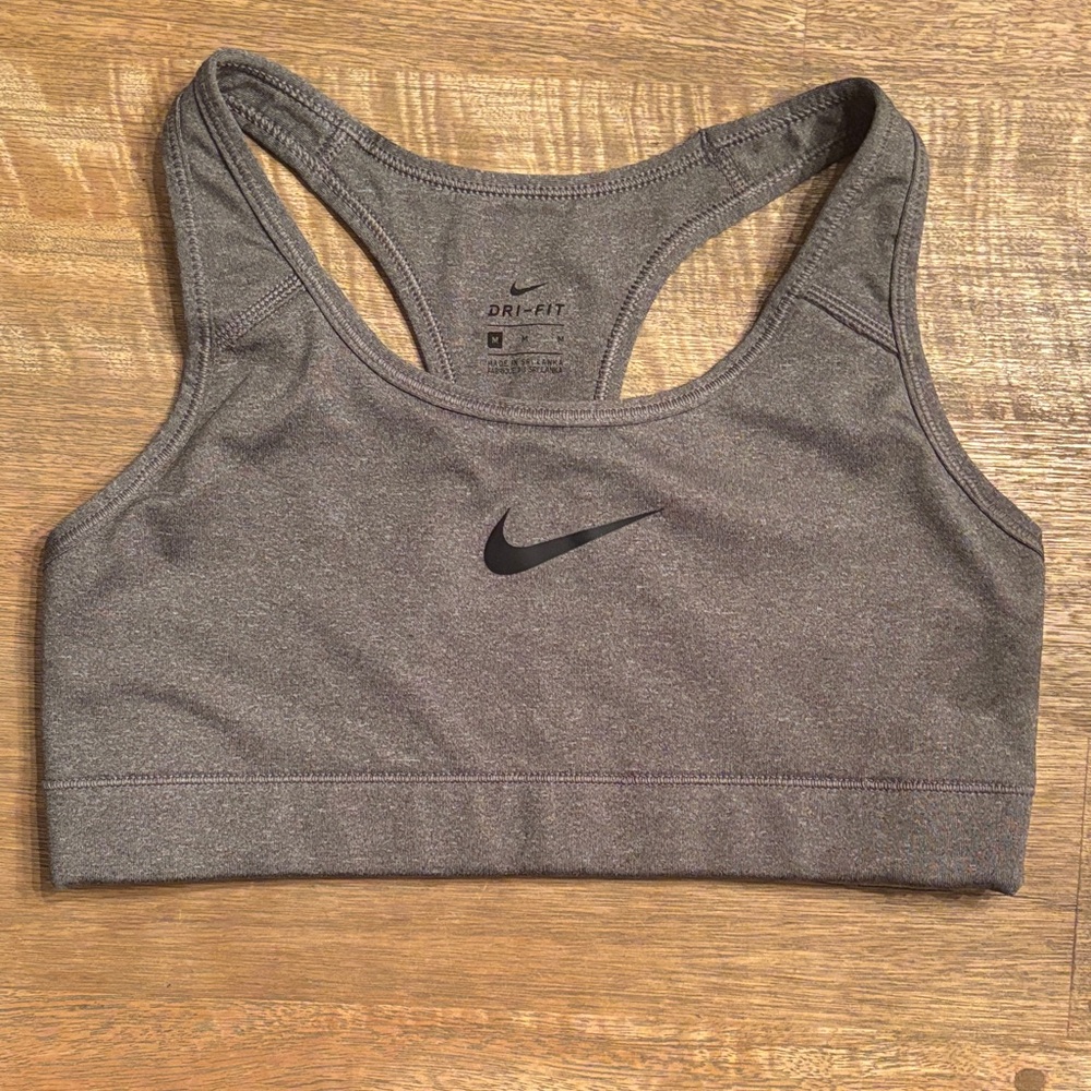 Nike Women's Charcoal Sports Bra